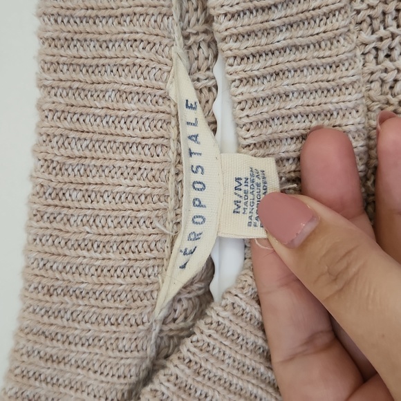 Striped cropped sweater - Picture 5 of 5